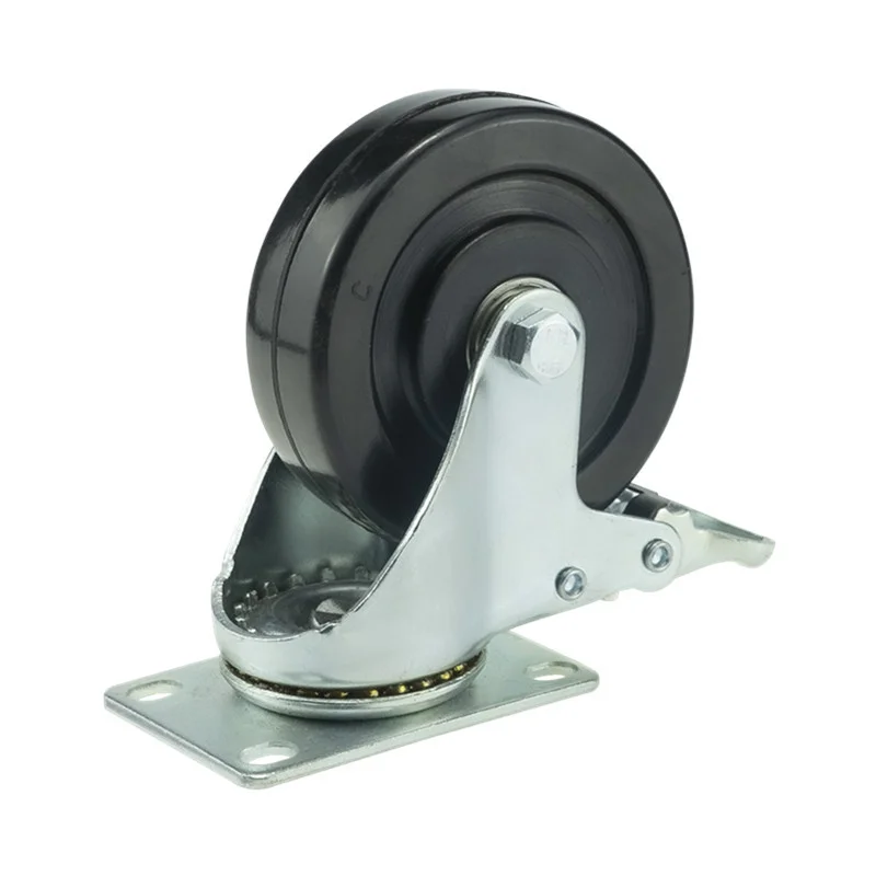 Bánh Xe Cao Su Chống Tĩnh Điện D75/100/125 Mặt Bích 4 Banh-xe-cao-su-chong-tinh-dien-mat-bich-mau-den-tai-nhe-23