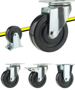 Bánh Xe Cao Su Chống Tĩnh Điện D75/100/125 Mặt Bích 5 Banh-xe-cao-su-chong-tinh-dien-mat-bich-mau-den-tai-nhe-bhtvn-2