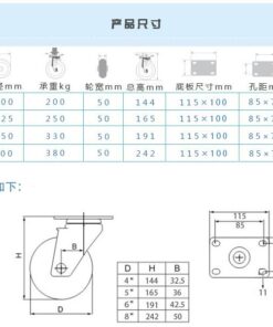 Banh-xe-cao-su-xanh-tai-trung-cang-thep-mat-bich-tai-nhe-bhtvn-3