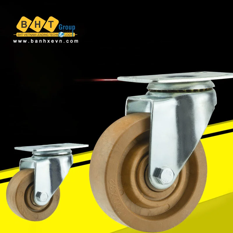 Bánh Xe Chịu Nhiệt Phenolic D75/100/125 Càng Thép Mặt Bích Tải Nhẹ 2 Banh-xe-chiu-nhiet-phenolic-cang-thep-mat-bich-tai-nhe-bhtvn-1