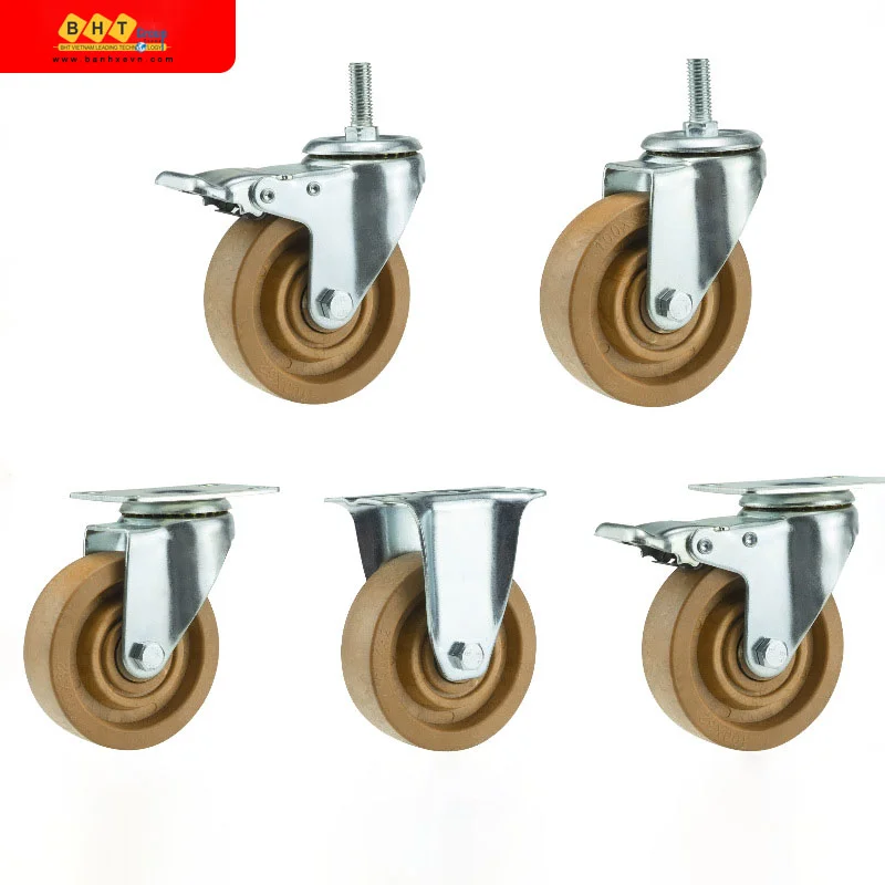 Bánh Xe Chịu Nhiệt Phenolic D75/100/125 Càng Thép Mặt Bích Tải Nhẹ 3 Banh-xe-chiu-nhiet-phenolic-cang-thep-mat-bich-tai-nhe-bhtvn-2