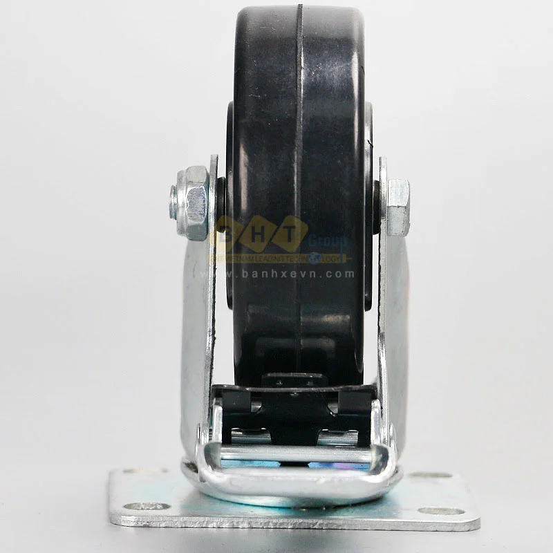 Bánh Xe Chống Tĩnh Điện D75/100/125 Càng Thép Mặt Bích 5 Banh-xe-chong-tinh-dien-cang-thep-mat-bich-d75-100-125mm-bhtvn-3