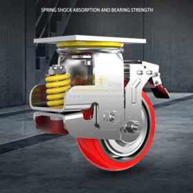 Một số loại bánh xe đẩy hàng thông dụng 2022 28 Banh-xe-giam-chan-lo-xo-pu-do-cang-thep-mat-bich-tai-cao-bhtvn-3