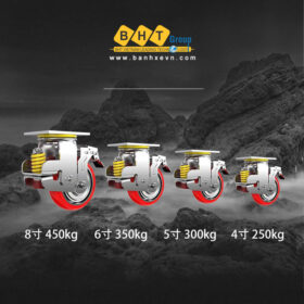 Một số loại bánh xe đẩy hàng thông dụng 2022 31 Banh-xe-giam-chan-lo-xo-pu-do-cang-thep-mat-bich-tai-cao-bhtvn-6
