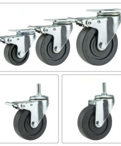 Bánh Xe Chịu Nhiệt Nylon Đen D75/100/125 Càng Thép 12 Banh-xe-nylon-den-chiu-nhiet-cang-thep-mat-bich-tai-nhe-bhtvn-7