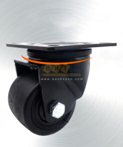 Bánh Xe Nylon Đen D50/63/75 Tải Cao Mặt Bích Giá Rẻ 6 Banh-xe-nylon-den-tai-cao-mat-bich-bhtvn-2