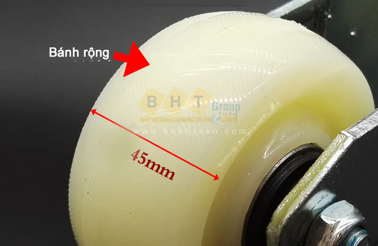 Bánh Xe Nylon Trắng D100/125/150 Tải Nặng 500kg Mặt Bích 13 Banh-xe-nylon-trang-tai-nang-500kg-mat-bich-bhtvn-6