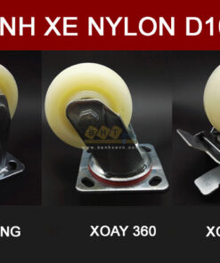 Bánh Xe Nylon Trắng D100/125/150 Tải Nặng 500kg Mặt Bích 7 Banh-xe-nylon-trang-tai-nang-500kg-mat-bich-bhtvn-8