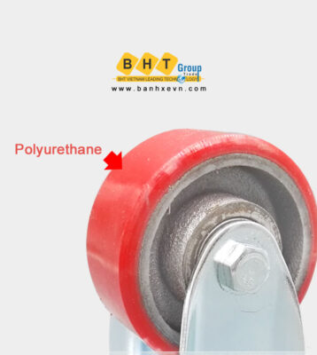 Bánh Xe PU Gang Đỏ D75/100 Mặt Bích Càng Thép Tải Nhẹ 12 Banh-xe-pu-loi-gang-do-mat-bich-tai-nhe-bhtvn-8