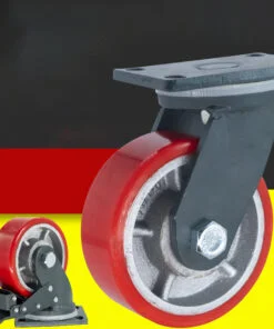 Bánh Xe PU Gang Tải Nặng D100/125/150/200 Càng Thép Chịu Mài Mòn 13 Banh-xe-pu-sieu-tai-loi-gang-cang-thep-chiu-mai-mon