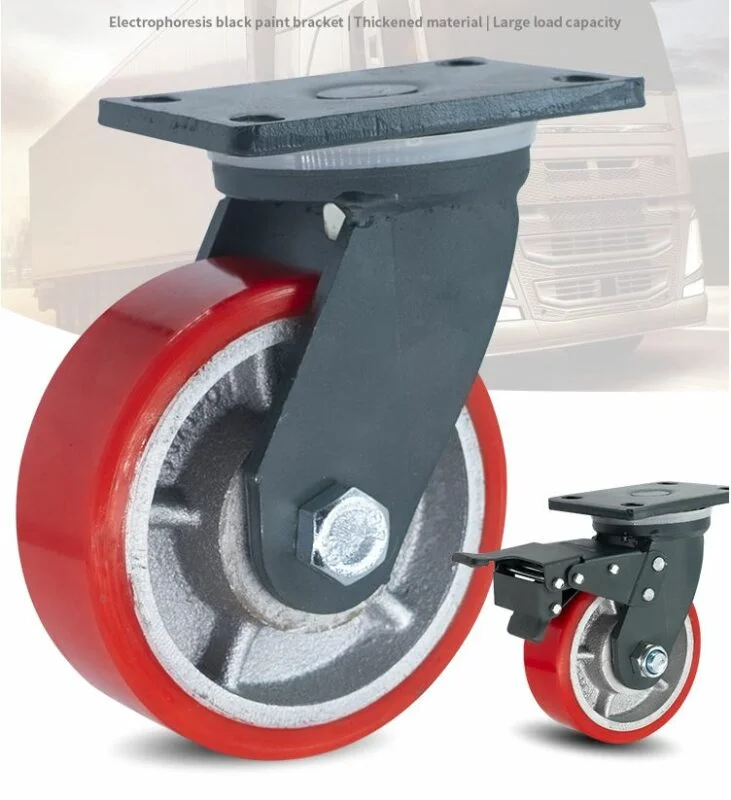 Bánh Xe PU Gang Tải Nặng D100/125/150/200 Càng Thép Chịu Mài Mòn 1 Banh-xe-pu-sieu-tai-loi-gang-cang-thep-chiu-mai-mon-bhtvn-4