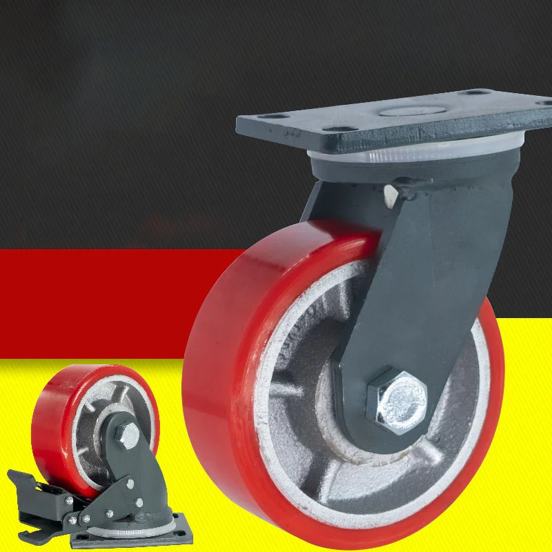 Bánh Xe PU Gang Tải Nặng D100/125/150/200 Càng Thép Chịu Mài Mòn 7 Banh-xe-pu-sieu-tai-loi-gang-cang-thep-chiu-mai-mon