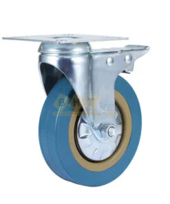 Bánh Xe PVC Cọc Vít Xanh Biển D63/75/100/125 Càng Thép 7 Banh-xe-pvc-xanh-bien-cang-thep-mat-bich-bxpvc-001bhtvn-4