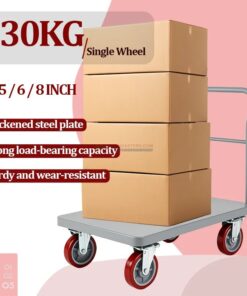 Bánh xe PU đỏ mận cốt nhựa bi đôi càng thép mặt bích tải nặng ROX-102-PU-PR-F 33 Bánh xe PU đỏ mận cốt nhựa bi đôi càng thép mặt bích tải nặng ROX-102-PU-PR-F