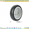 Bánh xe PU đen cốt nhựa bi thép đơn tải nhẹ rời ROX-52-PU-BL-10032 59 Bánh xe PU đen cốt nhựa bi thép đơn tải nhẹ rời ROX-52-PU-BL-10032